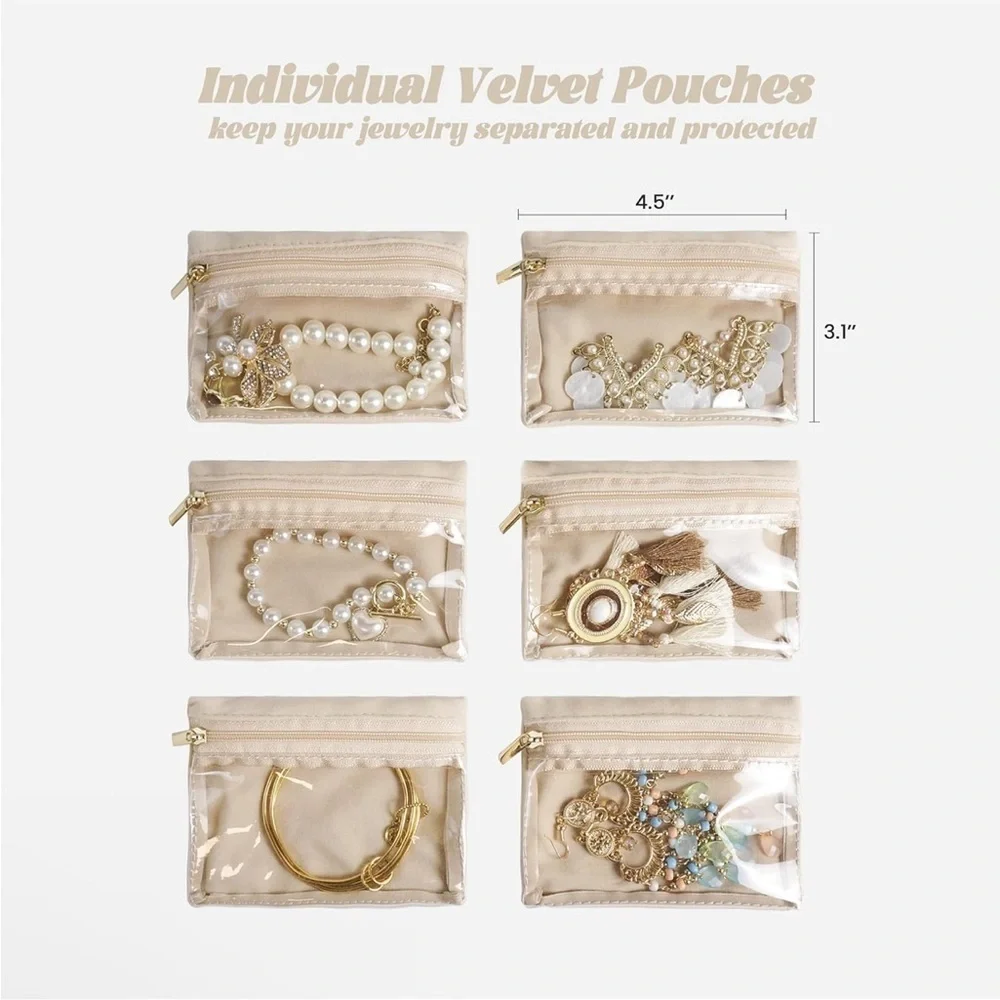 Cream Jewelry Travel Case
0429 - Picture 7 of 15
